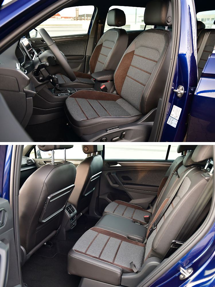 Sportsitze und viel Platz in der zweiten Reihe sind beim Seat Tarraco mit eingepreist.