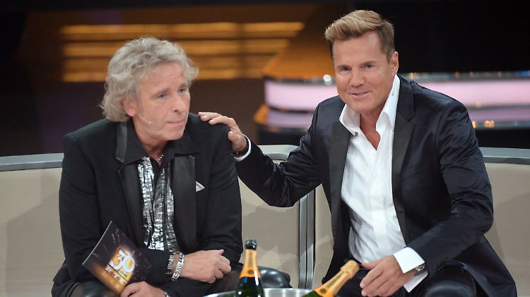 Scheinen sich früher besser verstanden zu haben: Thomas Gottschalk (l.) und Dieter Bohlen.
