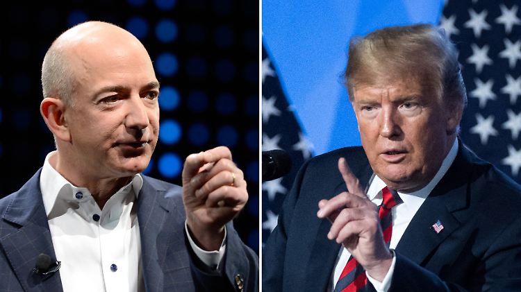 Links der reichste, rechts der mächtigste Mann der Welt.
