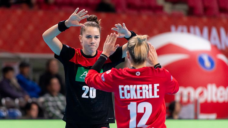 Emily Bölk und Torhüterin Dinah Eckerle sind die überragenden Akteurinnen der DHB-Auswahl bei der Weltmeisterschaft in Japan.