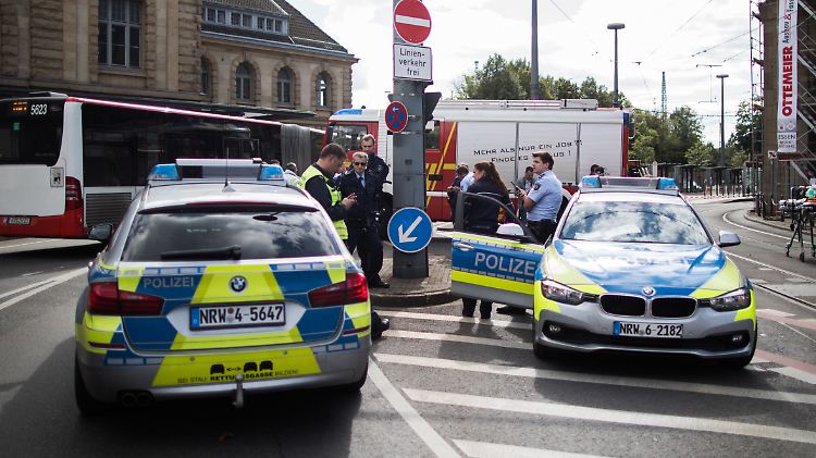 Polizeieinsatz in Krefeld (Archivbild)