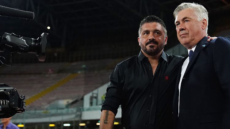 Der eine kommt, weil der andere gehen muss: Gennaro Gattuso löst beim SSC Neapel Carlo Ancelotti ab.