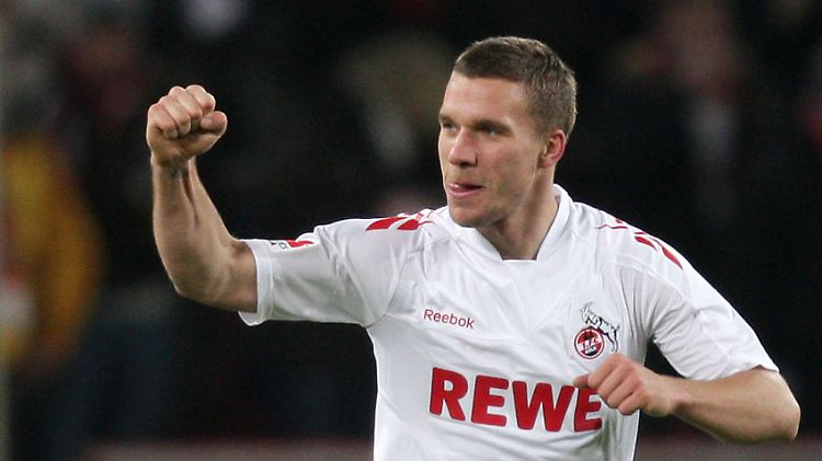 FC-Fans fordern seine Rückkehr zum Verein: Lukas Podolski.