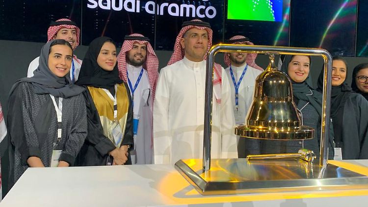 Saudi Aramco hatte am Mittwoch den größten Börsengang aller Zeiten über die Bühne gebracht. 