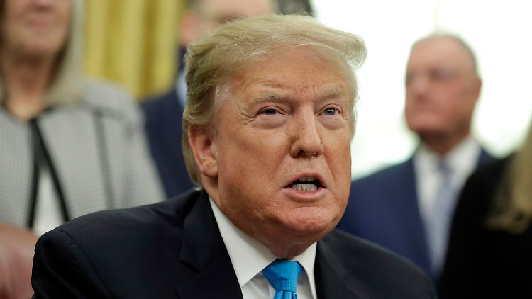 Ist seiner Weltraum-Armee ein Stück näher: US-Präsident Donald Trump.