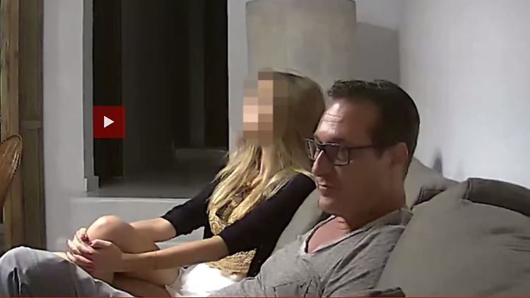 Screenshot aus der Kurzversion des Ibiza-Videos. Vorne rechts sitzt der damalige Vizekanzler und FPÖ-Chef Heinz-Christian Strache.