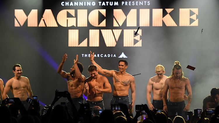 Die Männer von Magic Mike Live sind ab Januar 2020 in Berlin! 
