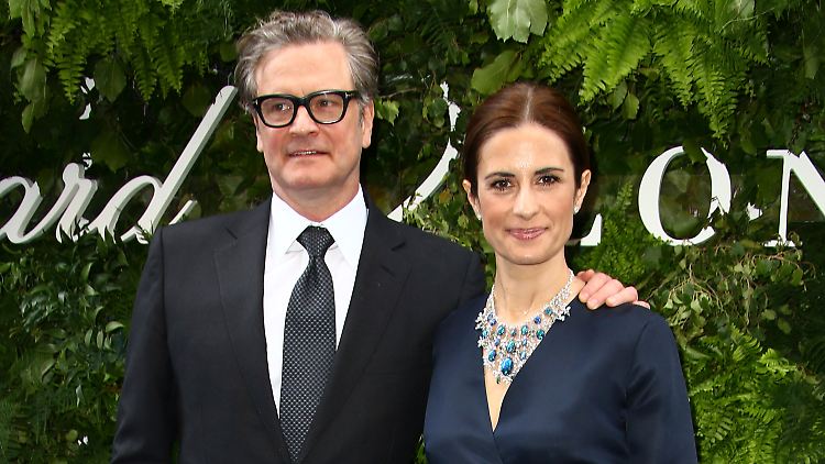 Colin Firth und seine Frau Livia sind kein Paar mehr.