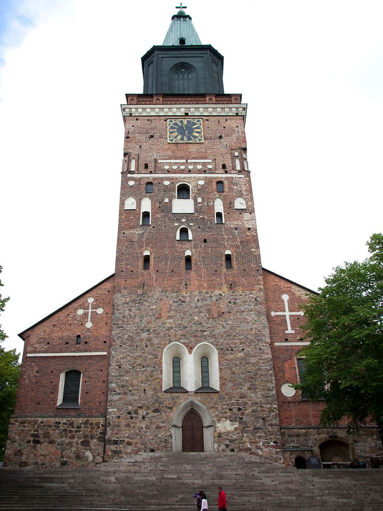 Finnisches Nationalheiligtum: Der Dom zu Turku ist die älteste Kathedrale des Landes.