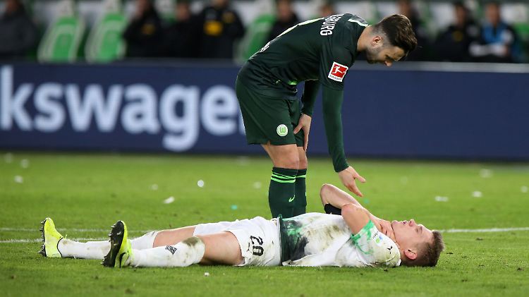 Wolfsburg oben, Gladbach unten. Zumindest, was das Ergebnis des direkten Duells betrifft.