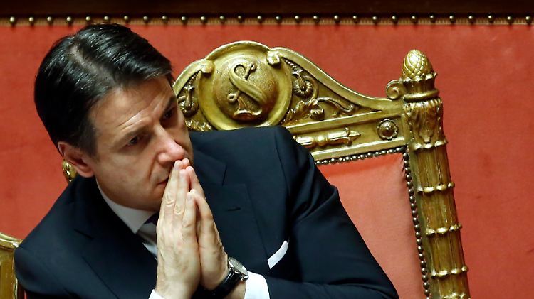 Will nicht die Bankiers schützen, sondern die Sparer: Italiens Ministerpräsident Conte muss mit Streit in der Koalition rechnen.