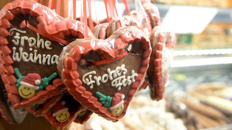 Ein Herz für weihnachtliche Gefühle - nicht nur auf dem Weihnachtsmarkt.