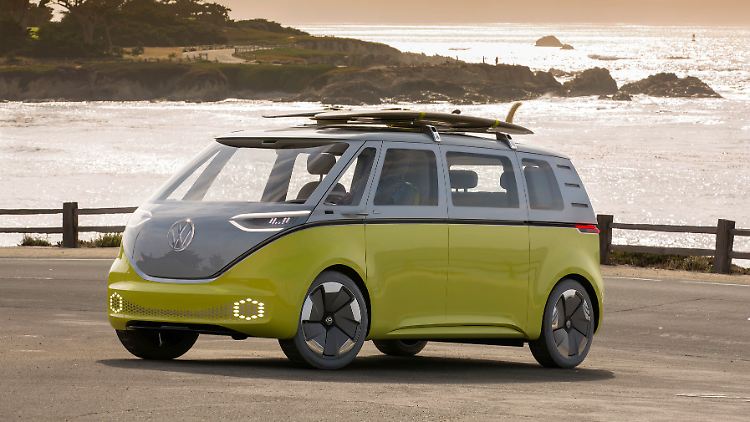 Etwas anders als die Studie wird der autonom und elektrisch fahrende ID Buzz in Katar aussehen.