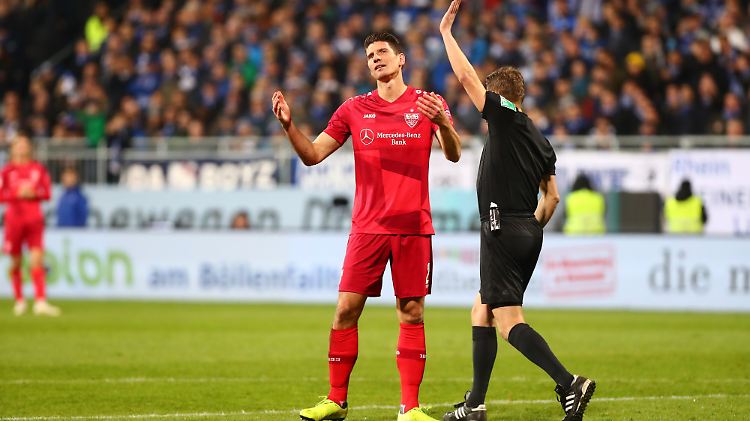 Kann es nicht glauben: Mario Gomez.