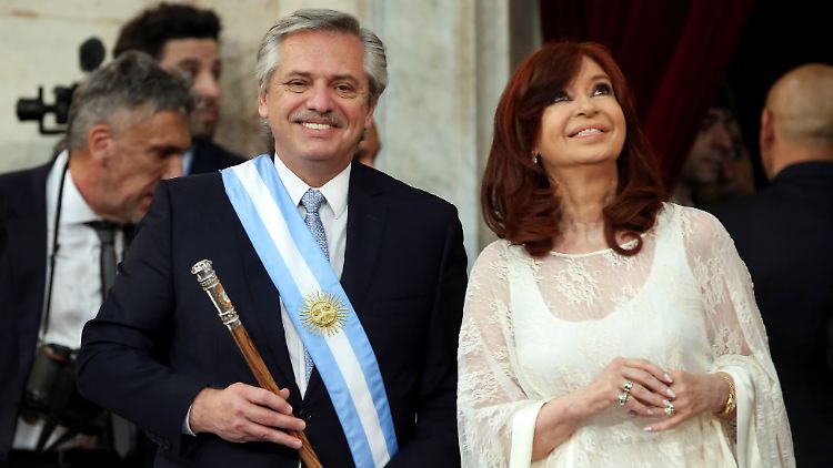 Die Hoffnung ruht auf diesem linksperonistischen Duo: Der neu gewählte Präsident Alberto Fernández sowie Vize und Ex-Präsidentin Cristina Kirchner.