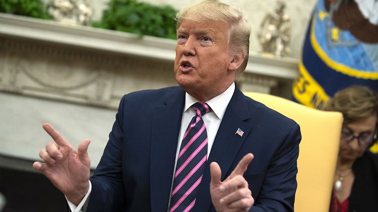 Mag den Frieden: Donald Trump.