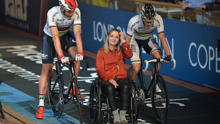 Die 29-Jährige ist dem Bahnradsport trotz allem treu geblieben, aber er ist nicht mehr der wichtigste Teil ihres Lebens.