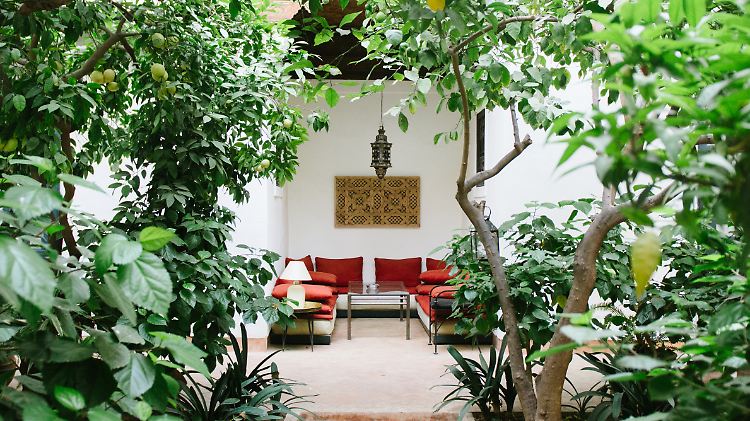 Patio Principale - ein Innenhof, der Ruhe und Entspannung spendet.