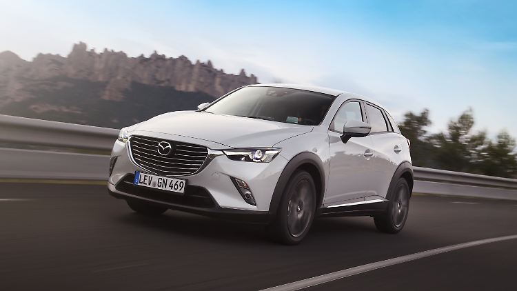 Der Mazda CX-3 ist in der Verkaufsstatistik der Japaner unterdessen auf Platz Zwei.