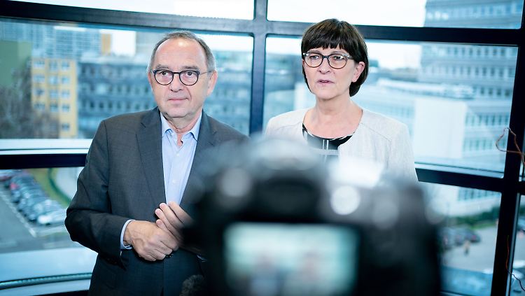 Stehen weiterhin im Fokus:  Saskia Esken und Norbert Walter-Borjans.