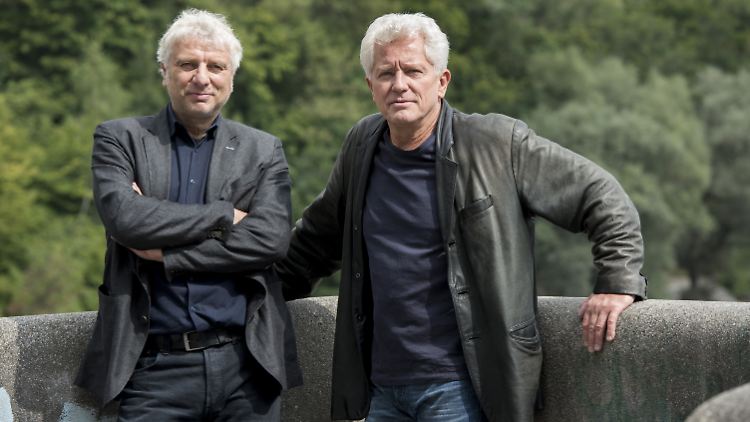 Sind schon länger gemeinsam im Einsatz: Franz Leitmayr (Udo Wachtveitl, links) und Ivo Batic (Miroslav Nemec). (Archiv)