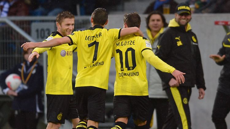 Damals, 2012. Als Jürgen Klopp den BVB trainierte, Moritz Leitner vorbereitete, Mario Götze vollendete und der BVB zum bislang letzten Mal in Hoffenheim siegte.