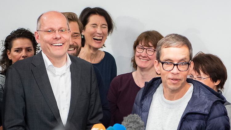 Peter Beyer begrüßte Jens Söring am Frankfurter Flughafen.