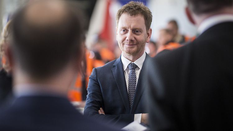 Darf die kommenden fünf Jahre weiter in Sachsen regieren: Ministerpräsident Kretschmer.