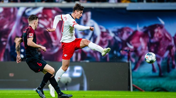 Patrik Schick brachte RB Leipzig mit 2:1 in Führung, die sich die Nagelsmänner nicht mehr nehmen ließen.