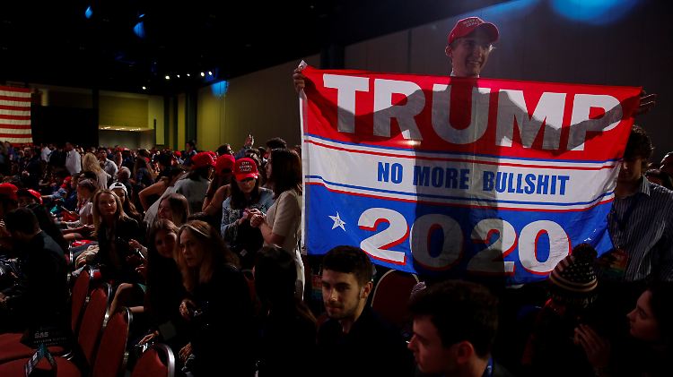 Trump hatte mit den ultrakonservativen Studenten dankbare Zuhörer.