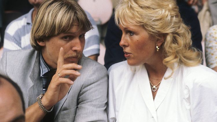An der Seite seiner Ehefrau Gaby wurde Bernd Schuster auch mal zur "rasenden Wildsau."