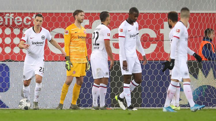 Enttäuschung auf ganzer Linie für die Eintracht.