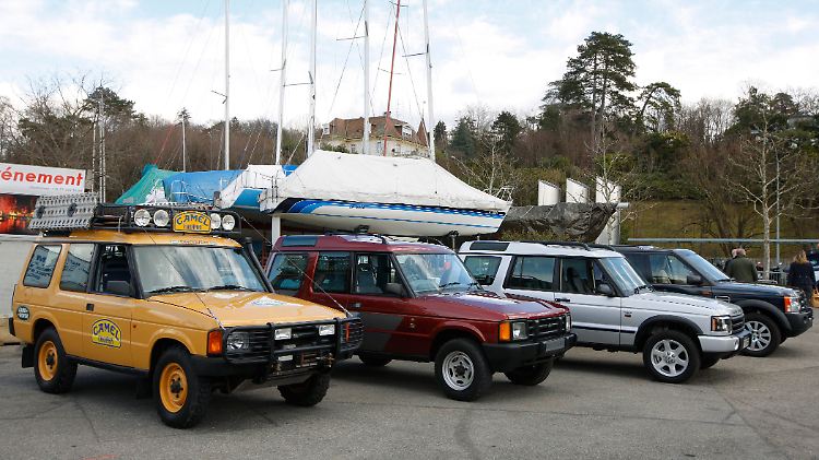 Hier treffen drei Generationen Discovery aufeinander.