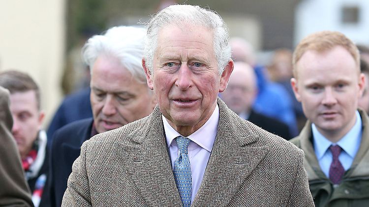 Prinz Charles besuchte kurz vor Weihnachten überschwemmte Regionen im Norden Englands.