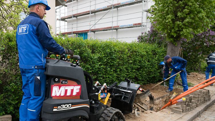 Der Breitbandausbau soll für schnelleres Internet sorgen.