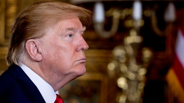 Viel Zeit ist nicht mehr: Trump bei der Videoschalte mit US-Soldaten in aller Welt. 