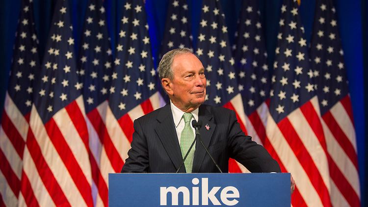 Michael Bloomberg soll erst über die Medien von seinen "Mitarbeitern" erfahren haben.