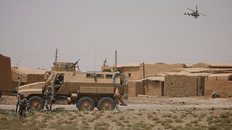 US-Soldaten in Kirkuk (Archivbild)