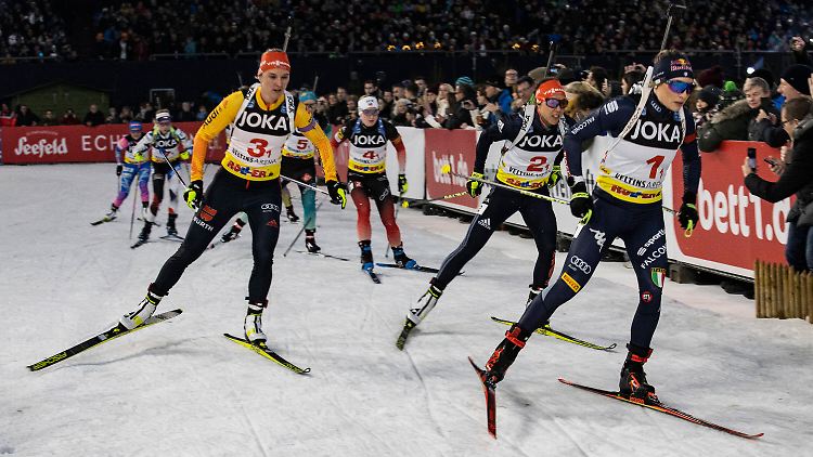 Auf Schalke war auch dieses Jahr wieder Biathlon-Schauplatz.
