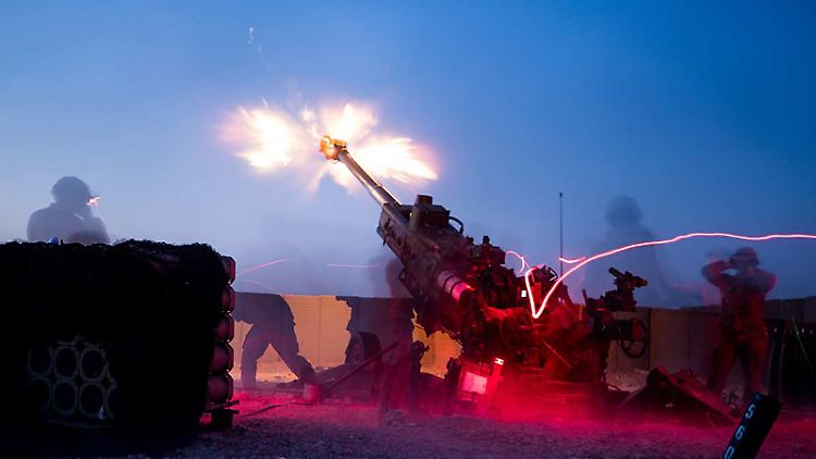Laut irakischer Armee ereigneten sich die US-Bombardements in der westlichen Provinz Anbar. (Archivbild)