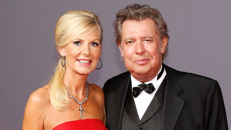 Jan Fedder mit seiner Ehefrau Marion. Sie waren seit beinahe 20 Jahren verheiratet.