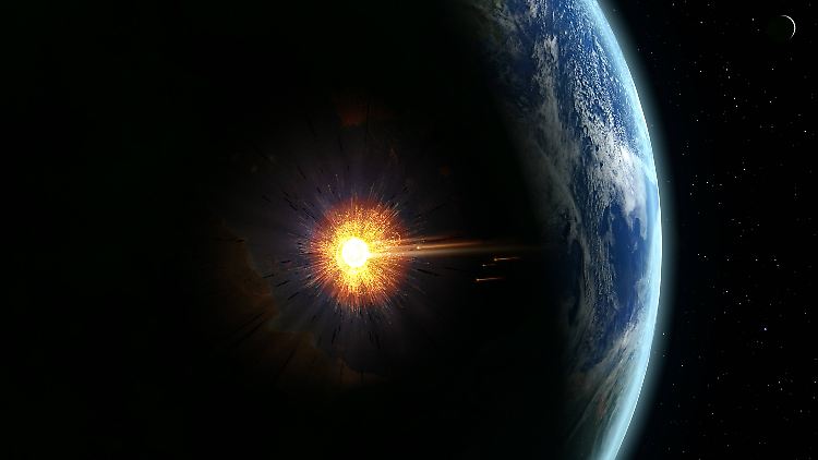 Der Meteorit erreichte vor Hunderttausenden Jahren die Erde. (Symbolbild)