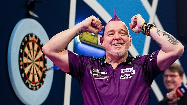 59 Partien hat Peter Wright schon gegen Michael van Gerwen verloren.