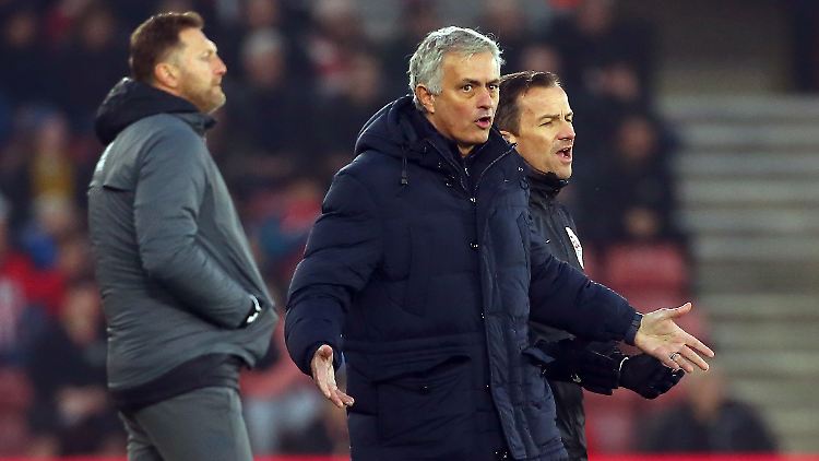 "Ich hatte üble Worte mit dem Kerl": José Mourinho.