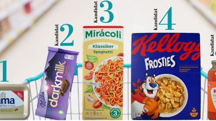 Kandidatenliste der Mogelpackung des Jahres 2019.