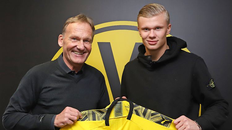 Noch sind Haalands Auftritte mit dem BVB-Trikot eine Seltenheit.
