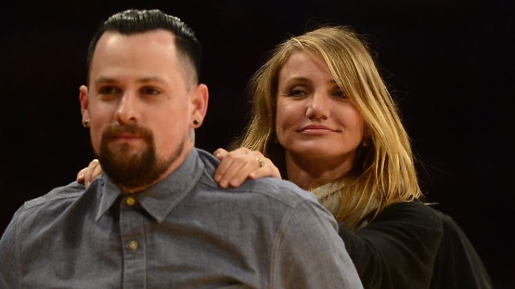 Die stolzen Eltern einer kleinen Tochter: Benji Madden und Cameron Diaz.