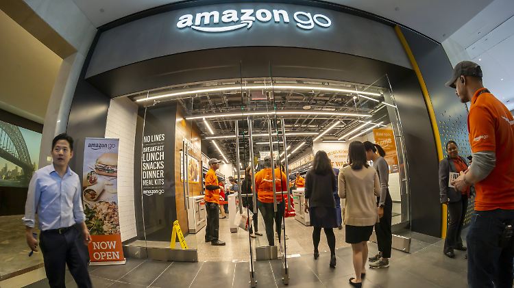 Amazon Go ist in den USA bereits ein gängiges Geschäftsmodell.