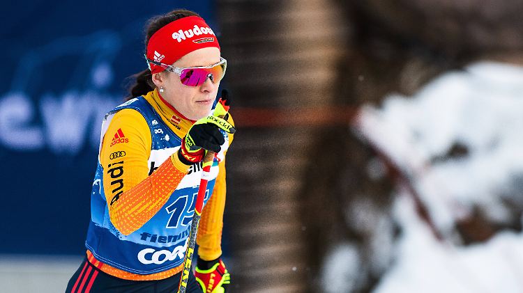 Katharina Hennig beendete die Tour de Ski auf einem guten achten Platz.
