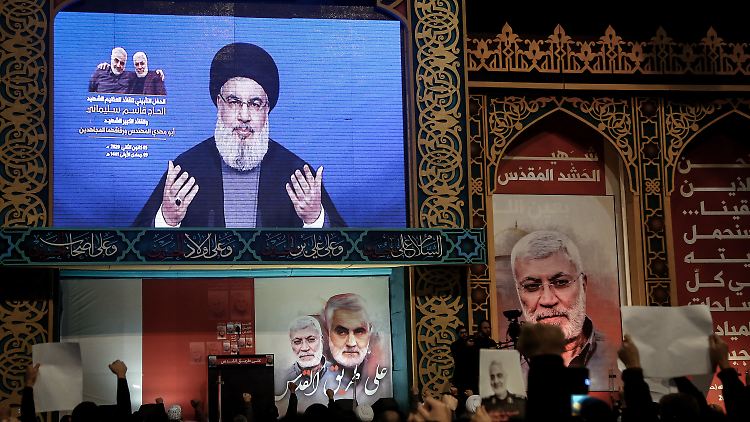 Der Iran hatte den USA "Rache" für die Tötung des iranischen Top-Generals Soleimani geschworen - der Ausstieg aus dem Atomabkommen könnte damit zusammenhängen.
